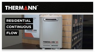 Thermann 6 Star Continuous Flow Hot Water System – HOW IT WORKS [upl. by Boylston615]