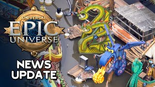 Universal Epic Universe News Mega Update — MULTIPLE ANIMATRONICS NEW RIDE DETAILS amp SIGN PERMITS [upl. by Paik]