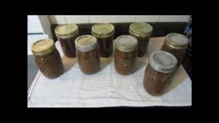 Canning Tomatillo Chile de Arbol Salsa  homemade [upl. by Anawal28]