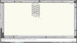 Filettatura con AutoCAD ita [upl. by Aveer]