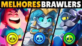 MELHORES BRAWLERS DO BRAWL STARS DE CADA RARIDADE EM 2024 🔥 [upl. by Reckford]