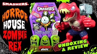 Zuru ® Smashers  Horror House  Roter XXL Zombie Rex  TRex  Unboxing amp Review  WOW [upl. by Brewer]