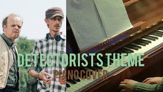 Detectorists Theme Song  Johnny Flynn Piano Cover [upl. by Ithnan]