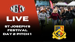 LIVE RUGBY ST JOSEPHS COLLEGE NATIONAL SCHOOLS RUGBY FESTIVAL 2022  PITCH 1 DAY 2 [upl. by Frendel703]