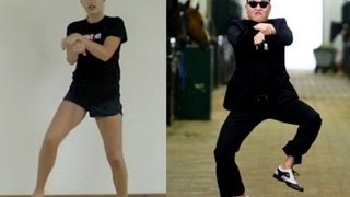 PSY GANGNAM STYLE Dance Tutorial [upl. by Broome]