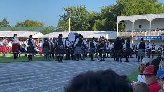 Glengarry Highland Games 2023 Salute to Max Rayne [upl. by Yeldoow]