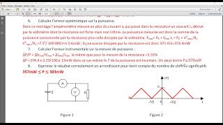 Examen N°4 Avec solution Module Mesure électrique et électronique Licence2S4 [upl. by Viva]