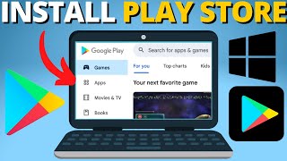 How to Install Google Play Store on PC amp Laptop  Download Play Store on PC [upl. by Cordelia581]