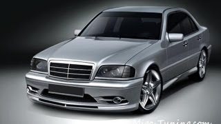 Mercedes CClass W202  Tuning  Body kit [upl. by Lirrad935]