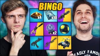 EXTREME BINGO  Fortnite MiniGame ft Wouter [upl. by Hsiri118]