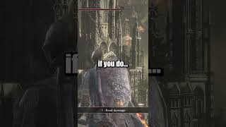 Who Noticed This in Dark Souls 3 shorts [upl. by Cayser]