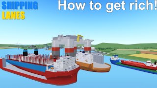 How to get rich in Shipping Lanes  Roblox Shipping Lanes [upl. by Anires]