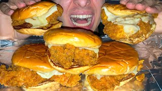 🍔 popeyes 🍺 먹방 asmr mukbang [upl. by Jd]