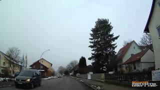 D Ursensollen Landkreis AmbergSulzbach Ortsdurchfahrt Februar 2015 [upl. by Lipkin]