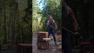 A Professional Woodchopper🪵🪓 nicolecoenen [upl. by Suirtimed229]