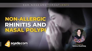 NonAllergic Rhinitis and Nasal Polypi  ENT Lecture  Medical Student VLearning [upl. by Leunad862]