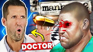 ER Doctor REACTS to Scariest Manhunt 2 Executions [upl. by Buehrer]