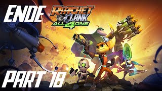 Lets Play Ratchet amp Clank All 4 One 18 ENDE Alle HeldenBolts DeutschBLINDHD [upl. by Ayekan606]