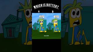 Which Is Butter A or B memes roblox animation animationmemes [upl. by Akkina]