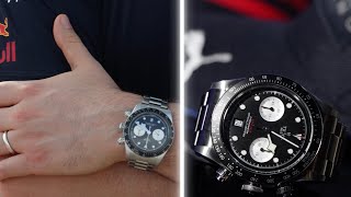 Tudor Black Bay Chrono Review  Why I chose it over an Omega Speedmaster [upl. by Ayna]