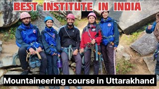 Mountaineering course in India  NIM to TEKHLA  Nehru institue of moutaineering mountaineering [upl. by Irallih512]