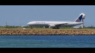 BrightonLeSands Beach  PlaneSpotting  FlightsTakeOffAndLanding  Sydney  Australia [upl. by Gibbs]