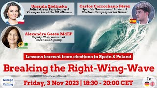 Europe Calling 168 quotBreaking rightwing waves  Lessons from the elections in Poland amp Spainquot EN [upl. by Euqinotna]