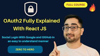 Login with Google and Github with Spring Boot and React JS  Social Login  OAuth2 Explained [upl. by Sosthena]