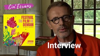 Interview Lambert Wilson  Président du jury  Festival du film de demain [upl. by Nylidam]