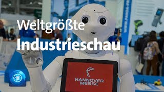 Hannover Messe öffnet für Besucher [upl. by Callum]