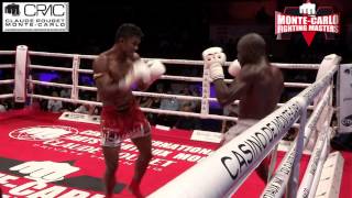 Buakaw BENCHAMEK vs Djimé COULIBALY Official video of Monte Carlo Fighting Masters 2014 [upl. by Maitland]