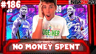 NO MONEY SPENT SERIES 186  THIS POINT GUARD PLAYED A PERFECT GAME IN HIS DEBUT NBA 2K23 MyTEAM [upl. by Aerdnna]