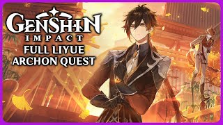 Full Liyue Archon Quest  Genshin Impact [upl. by Antin846]