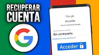 ✅COMO RECUPERAR MI CUENTA DE GOOGLE GMAIL ❌ SIN NÚMERO SIN CONTRASEÑA Y SIN CORREO ELECTRONICO 2024 [upl. by Chaves]