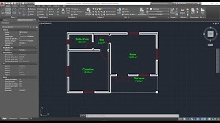 Formation AutoCAD pour Débutant 1  Vue en Plan [upl. by Llenehc]