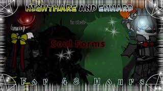 Nightmare and Ennard in their Soul Forms for 48 Hours remake  Pt 1  FNAF  Enjoy😙 [upl. by Atiuqihc373]