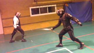 Verdadera Destreza heavy rapier fencing [upl. by Animrelliug]