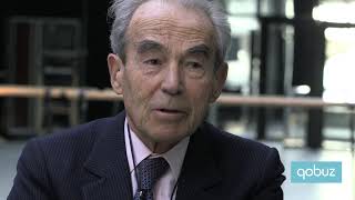 Interview Qobuz  Robert Badinter et Thierry Escaich parlent de lopéra quotClaudequot [upl. by Lapointe765]