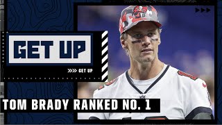 Tom Brady ranked No 1️⃣ on NFL Networks top 100 players of 2022 👑  Get Up [upl. by Accem734]