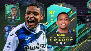 NO PERDAIS LA OPORTUNIDAD MURIEL 87 MOMENTS REVIEW  EA FC 24 ULTIMATE TEAM [upl. by Saimerej]