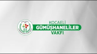 Kocaeli Gümüşhaneliler Vakfı Bursu [upl. by Eimirej]