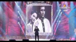 Mirchi Music Awards 2013 Rajesh Khanna Hit songs With Sonu Nigam [upl. by Enomaj590]