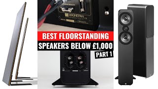 Q Acoustics amp Magnepan Best Floorstanding Speakers Below £1000  Part 1 [upl. by Nauqram]