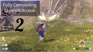 Fully Completing Legends Arceus 2 Exploring the Obsidian Fieldlands [upl. by Barnabas115]