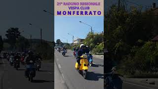 1di3 RADUNO REGIONALE VESPA CLUB MONFERRATO Shorts [upl. by Ttoille272]