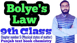 Boyles law  Explanation of Boyles law  9th of Class chemistry  Chno4 [upl. by Amliv]