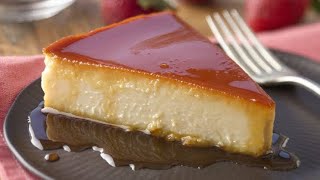 La mejor receta de FLAN NAPOLITANO CON QUESO CREMA [upl. by Ojyma743]