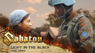 SABATON  Light in the Black Official Lyric Video [upl. by Tavish665]