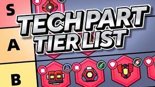 BEST amp WORST TECH PARTS in Survivorio TIER LIST  EVERY LEGENDARY TECH PART RANKED [upl. by Tra]