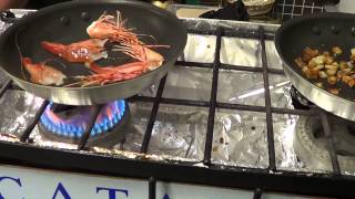 How to Cook Live Spot Prawns with Chef Christopher Logan [upl. by Nahsed]